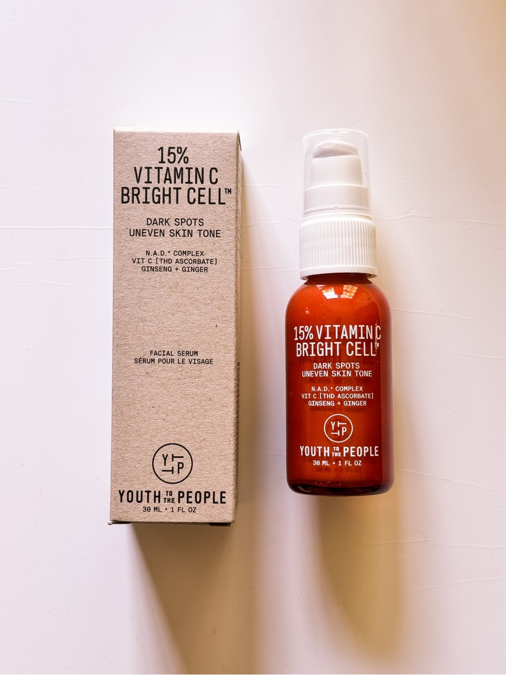 15% Vitamin C Bright Cell Facial Serum by YTTP